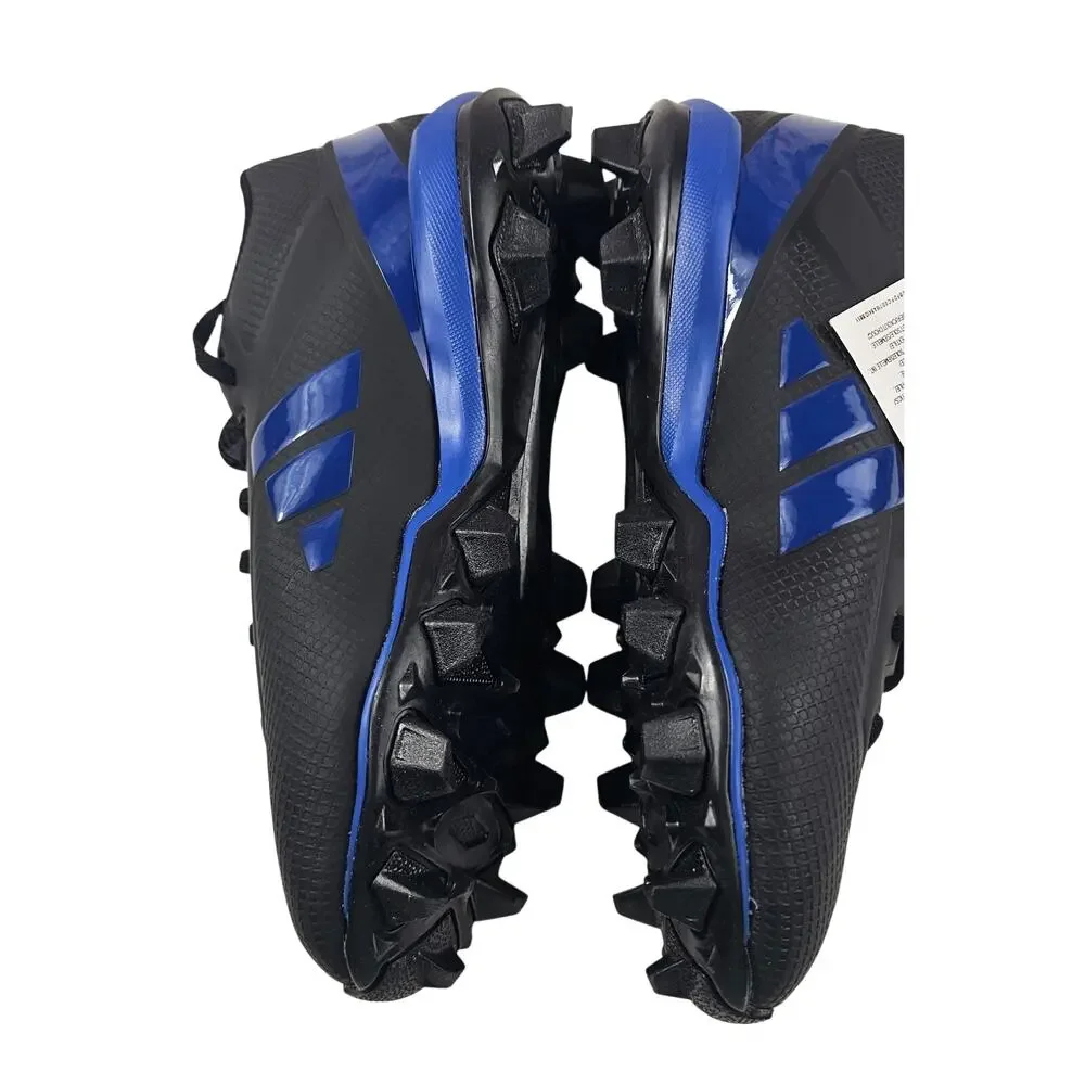NWT adidas Adizero MD Football Cleats blue black sz 6 performance new